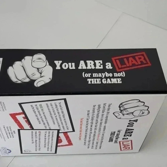 Outset Media You are A Liar Fact Or Fiction Guessing Party Card Game NWOT - Picture 5 of 9